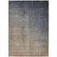 8' X 10' Taupe and Gray Ombre Washable Non Skid Indoor Outdoor Area Rug