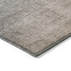 10' X 14' Taupe and Gray Ombre Washable Non Skid Indoor Outdoor Area Rug