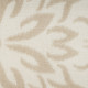 4' X 6' Beige and Ivory Floral Non Skid Area Rug