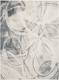 5' X 7' Blue Abstract Area Rug