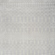 6' X 9' Gray And Ivory Geometric Area Rug