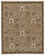 2' X 3' Red Taupe and Gold Wool Oriental Hand Knotted Area Rug
