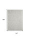 12' X 15' Gray and Ivory Wool Abstract Hand Tufted Area Rug