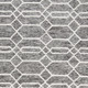 12' X 15' Gray Black And Ivory Wool Geometric Hand Tufted Area Rug