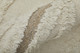 5' X 8' Ivory Taupe and Brown Wool Geometric Hand Tufted Area Rug