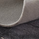 2' X 3' Gray and Ivory Abstract Hand Tufted Area Rug