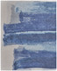 10' X 14' Blue and Ivory Abstract Hand Tufted Area Rug