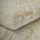4' X 6' Yellow and Ivory Abstract Hand Woven Area Rug