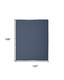 10' X 14' Blue Hand Woven Area Rug