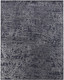 4' X 6' Black Gray and Ivory Abstract Hand Woven Area Rug