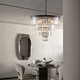 Black Chandelier Metal Ceiling Light