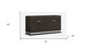 72" Gray Two Drawer Buffet Table Soft Close with Four Doors