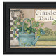 Set Of Two Bath Time-Dream And Soak and relax Black Framed Bathroom Wall Art