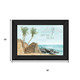 Set Of Two "Wild and Free" In the Ocean Breeze! Black Framed Wall Art