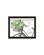 Set Of Two Get on Your Bike and Scatter Your Joy Black Framed Wall Art