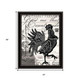 Set Of Two "OH What FuneJust try reading these!" Black Framed Wall Art