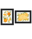 Set Of Two Take Me Where Summer Never Ends Black Framed Wall Art
