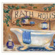 Set Of Two Lavender Bath White Framed Bathroom Wall Art