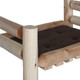 20" X 30" Natural Solid Wood Pet Bed Frame