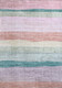 5' X 8' Pink Green and Purple Juvenile Rainbows Youthful Area Rug