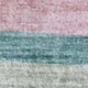 8' X 11' Pink Green and Purple Juvenile Rainbows Youthful Area Rug