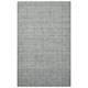 2' X 3' Gray And Ivory Wool Abstract Hand Tufted Area Rug