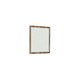 41" Natural Wood Framed Accent Mirror