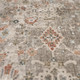 2' X 3' Gray Ivory And Brown Medallion Area Rug