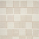 4' X 6' Ivory And Light Taupe Geometric Area Rug