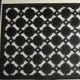 18" X 47" Black Rubber Outdoor Door Mat