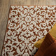 8' X 11' Rust And Beige Oriental Area Rug