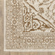 7' X 10' Ivory And Gold Oriental Area Rug