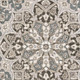 10' X 13' Brown And Blue Medallion Area Rug