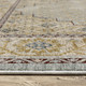 10' X 13' Gold Oriental Area Rug With Fringe