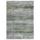 10' X 13' Green And Blue Geometric Area Rug