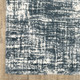 7' X 10' Gray And Ivory Geometric Area Rug
