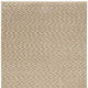 10' X 13' Beige And Tan Striped Area Rug With Fringe