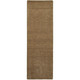 8' Tan Wool Hand Tufted Runner Rug