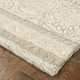 10' X 13' Sand Wool Floral Hand Tufted Area Rug