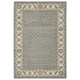 8' X 11' Blue And Ivory Oriental Area Rug