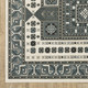 10' X 13' Gray And Blue Medallion Area Rug