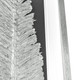 Metallic Feather Silver Shadowbox Textual Art Wall Art
