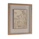 Enchanted Garden I Brown Shadowbox Textual Art Wall Art