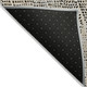 3' X 5' Beige Ivory And Black Geometric Washable Indoor Outdoor Area Rug
