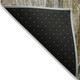 9' X 12' Brown Taupe And Gold Abstract Washable Indoor Outdoor Area Rug