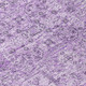 8' Lilac And Purple Round Floral Washable Indoor Outdoor Area Rug