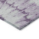 9' X 12' Purple And Lavender Abstract Washable Indoor Outdoor Area Rug