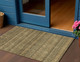 3' X 5' Brown Beige And Chocolate Striped Washable Indoor Outdoor Area Rug