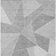 9' X 12' Gray Silver And Graphite Geometric Washable Indoor Outdoor Area Rug