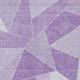 5' X 8' Lilac And Purple Geometric Washable Indoor Outdoor Area Rug